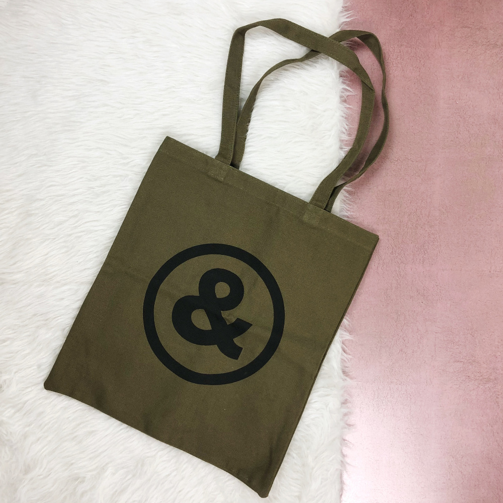 BELL & ROSS Army Green Canvas Tote Bag